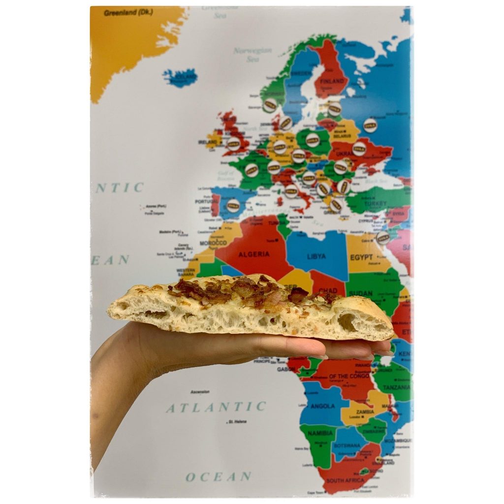 Pizza surgelata italiana Svila nel mondo